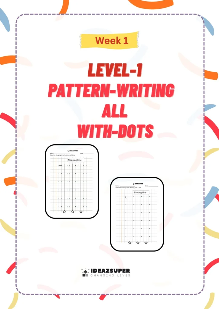 Numbers 1–10 worksheets for preschool