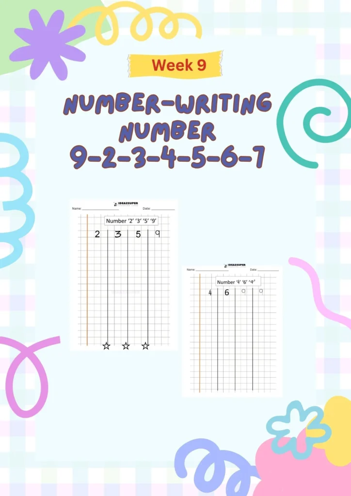 week 9 PreKG Level 1 Math