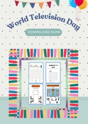 World TV Day worksheet