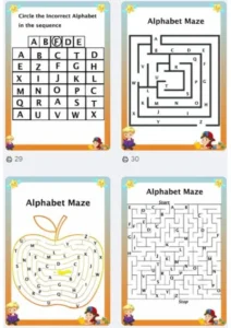 Beginning sound Capital letters - Maze