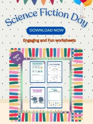 science day worksheet preschool prekg fun