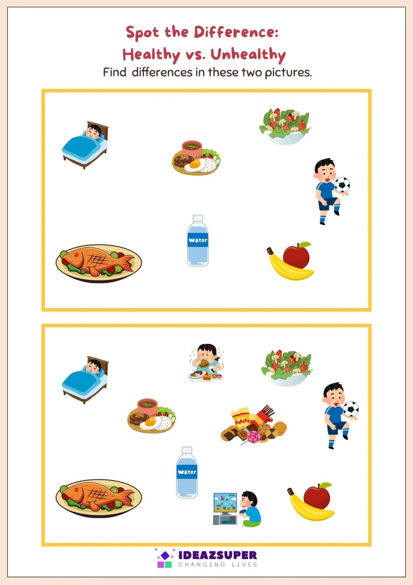 World Obesity Day Worksheets