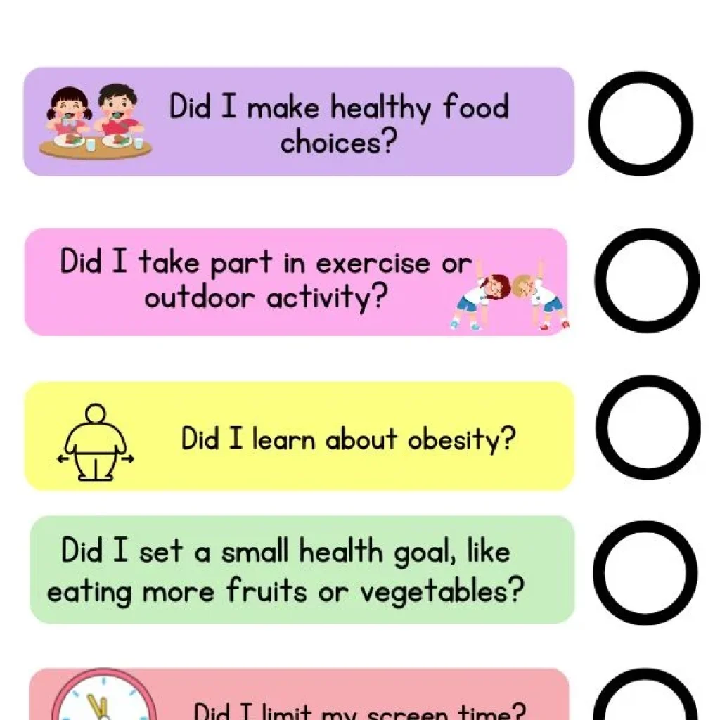 World Obesity Day checklist