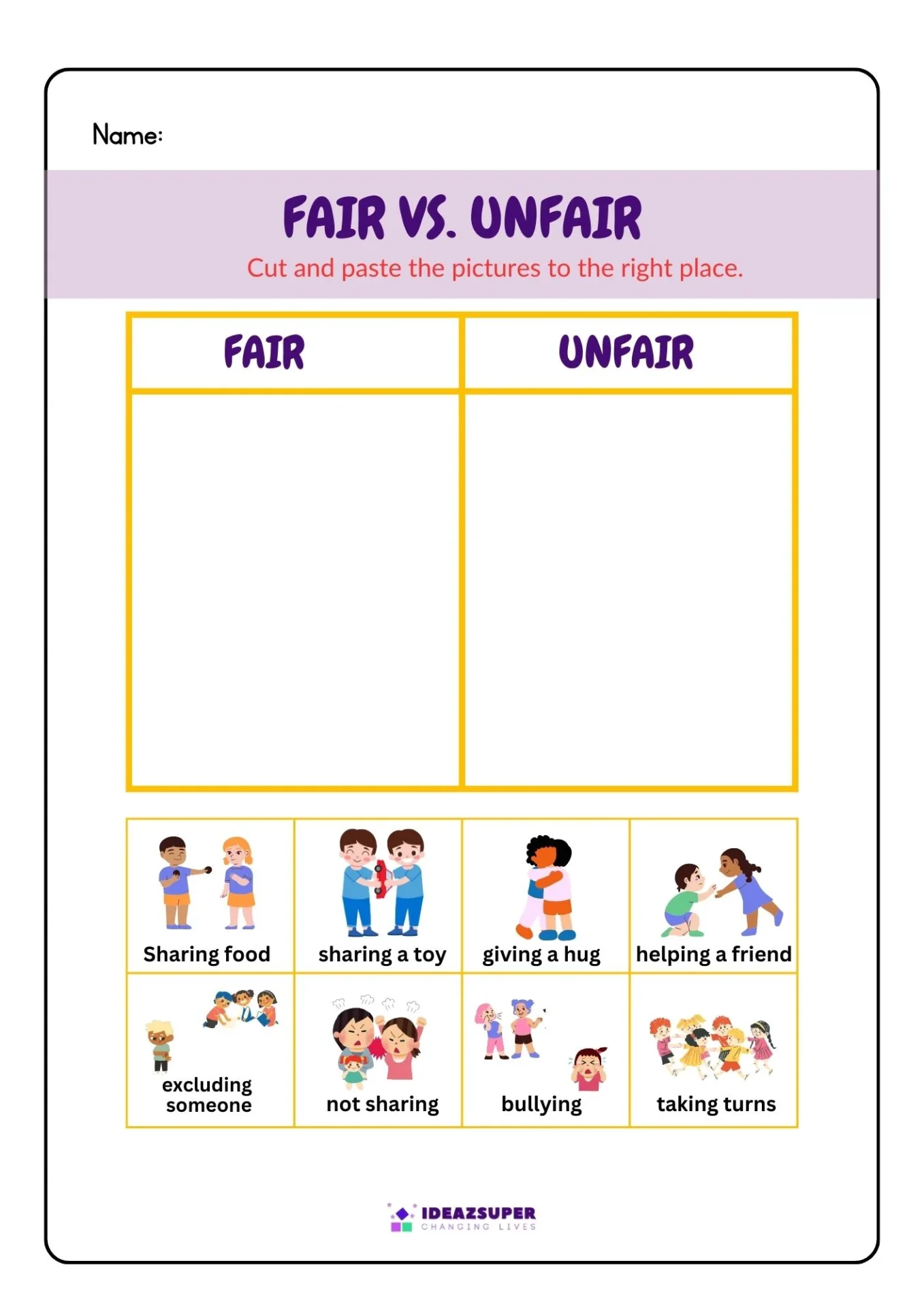 social justice day ideazsuper preschool worksheet
