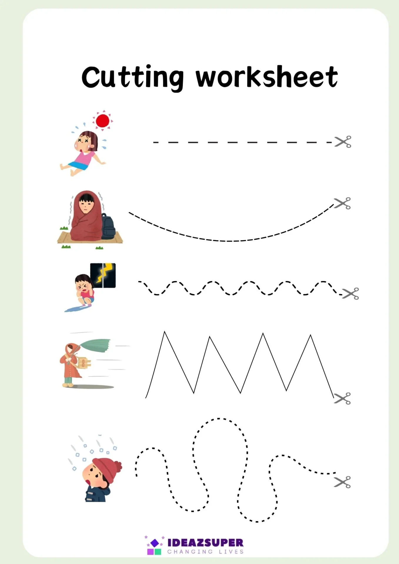 meteorological day ideazsuper preschool worksheet