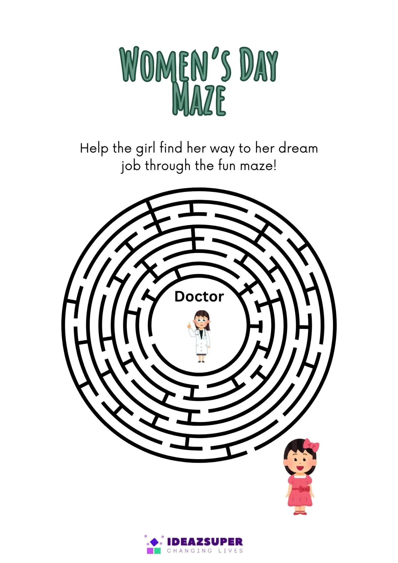 womens day worksheets preschool