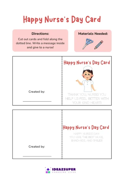 International Nurses Day – Fun Activities & Worksheets for Kids (Ages 3–7) - Image 3