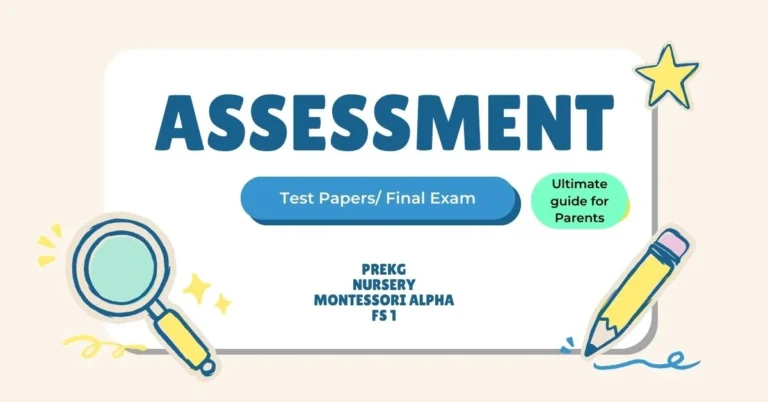 Preschool Assessment Worksheets A Parent Guide to Preparing Children for English Urdu Math Tests