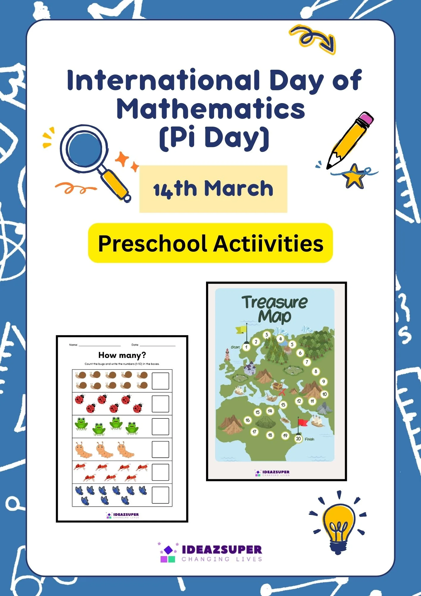 International Day of Mathematics Printables - IdeazSuper