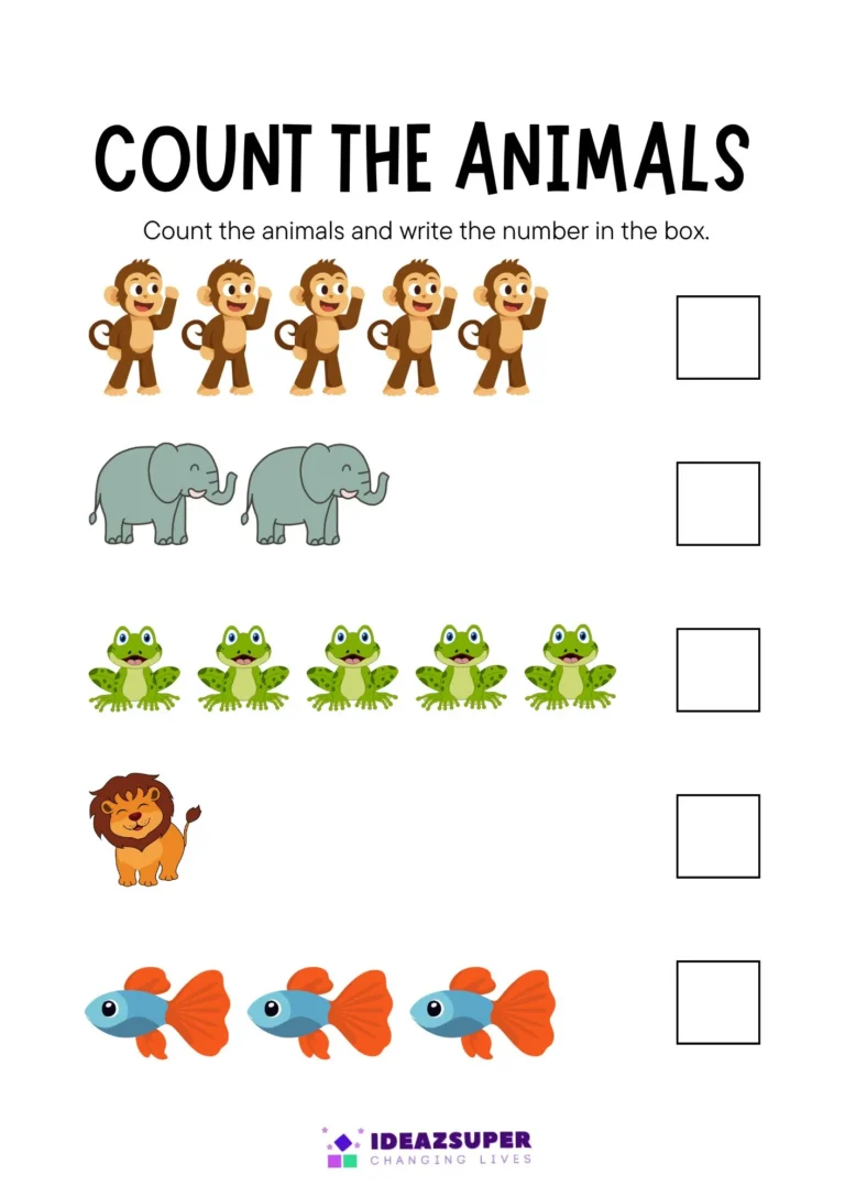International Day for Biological Diversity printable worksheet for preschool kids, sample page 2