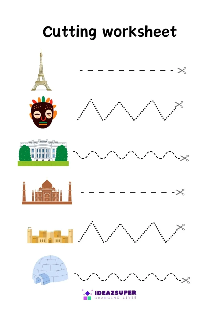 World Day for Cultural Diversity printable worksheet for preschool kids, sample page 1