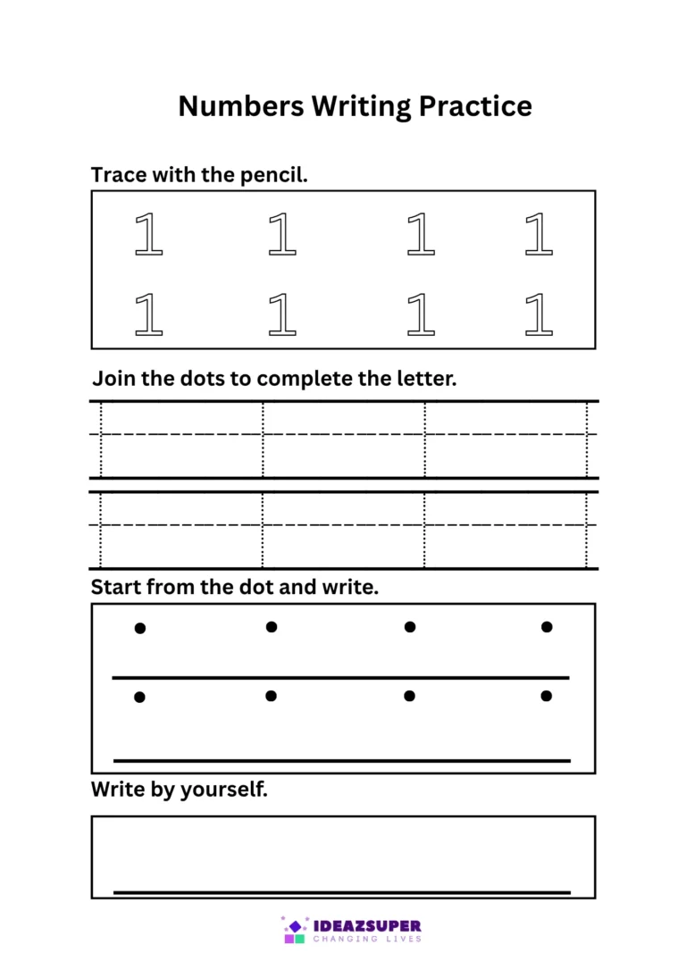 Number-1-tracing-writing-practice