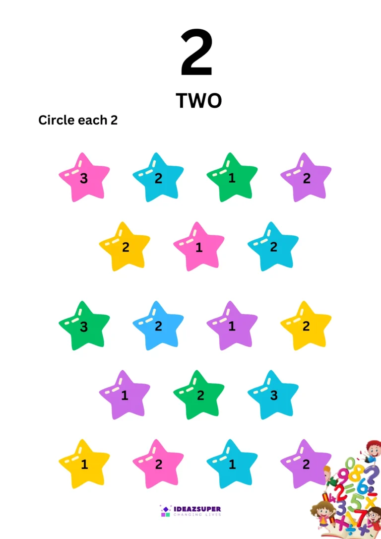 Number-2-identification-worksheet-preschool-circle