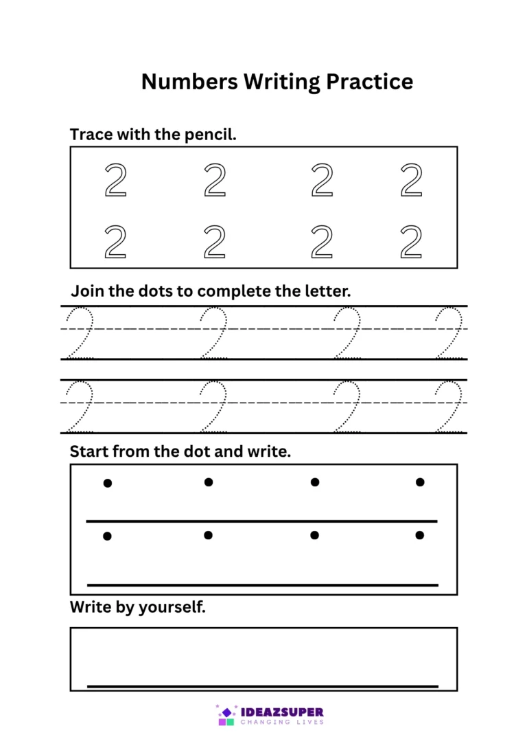 Number-2-tracing-writing-practice