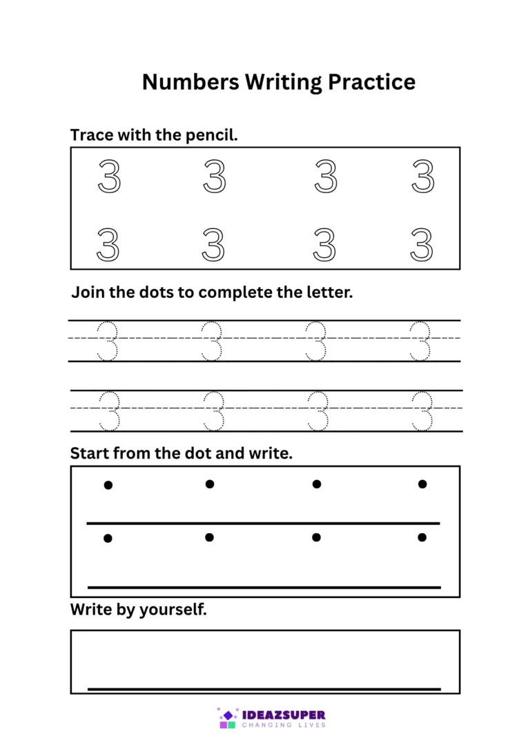 Number-3-tracing-writing-practice
