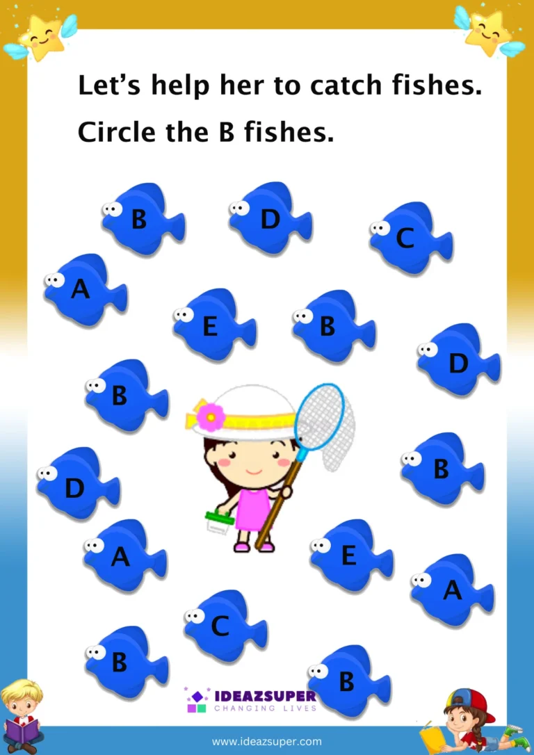 capital-letter-B-identification-worksheet-preschool-circle