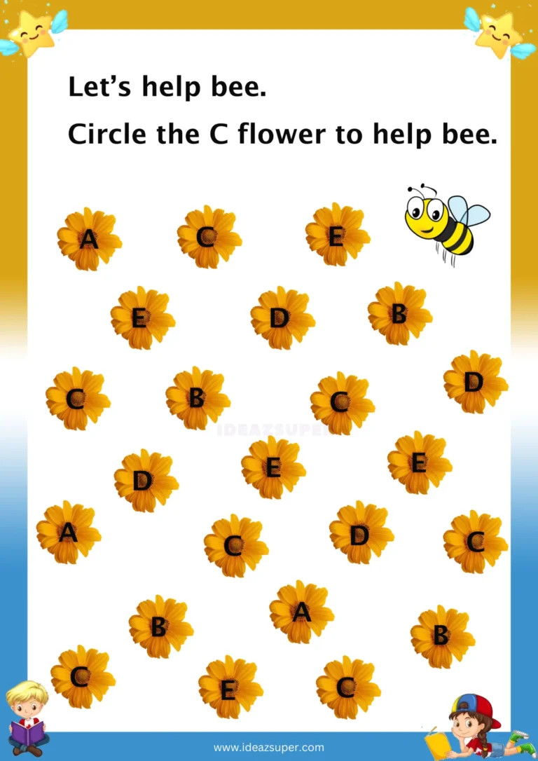 capital-letter-C-identification-worksheet-preschool-circle