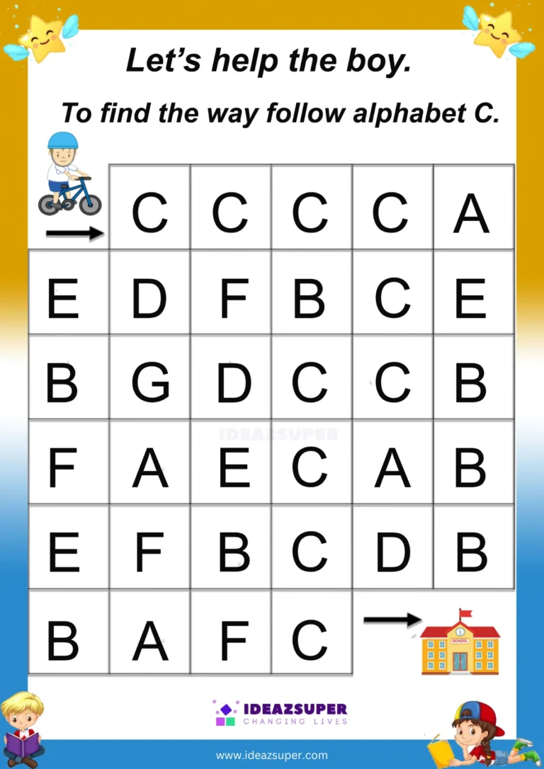 capital-letter-C-identification-worksheet-preschool-follow-path