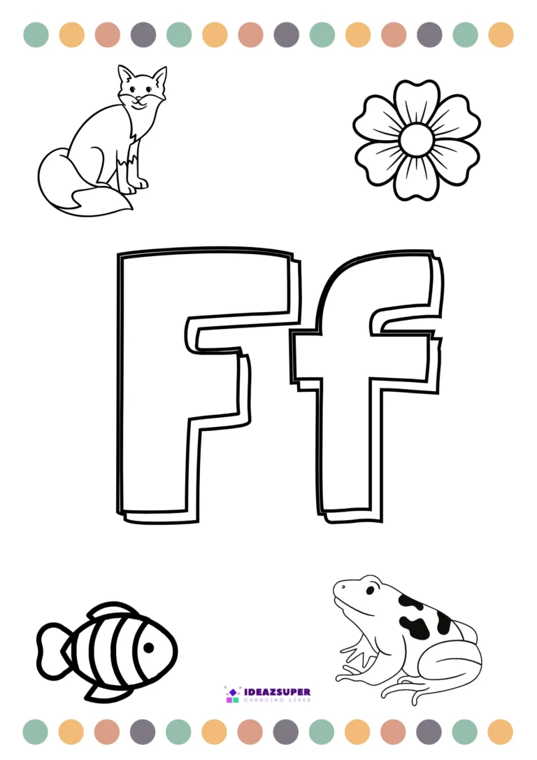 colour-letter-F-worksheet-preschool