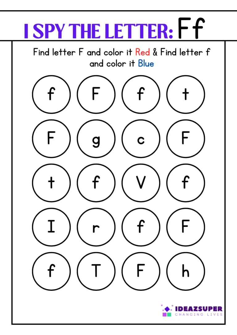 colour-letter-Ff-worksheet-preschool