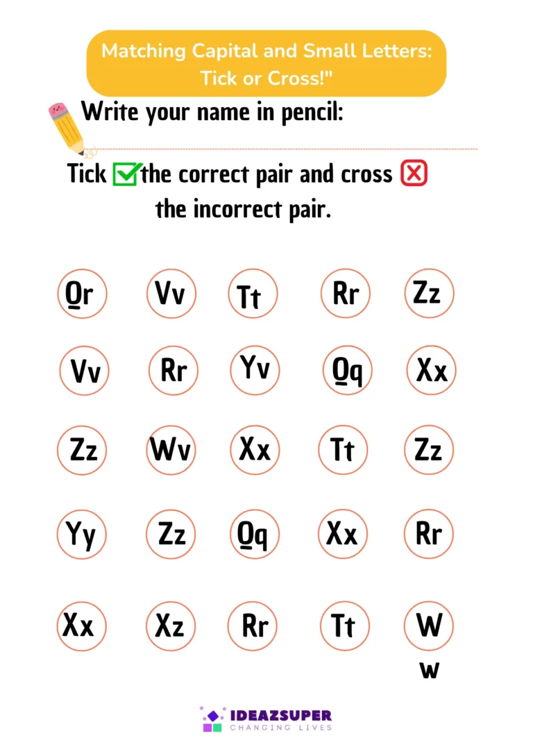 Connect capital and small letters worksheet, S and s practice